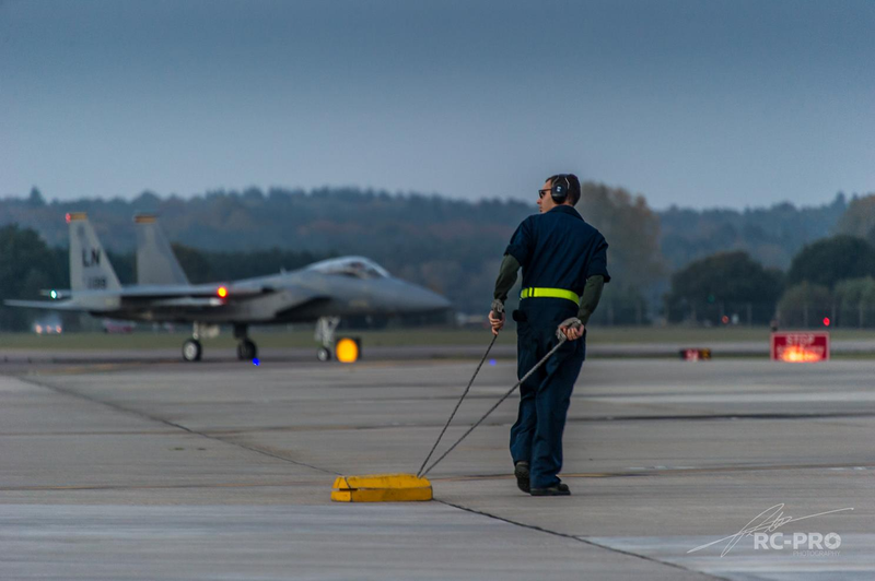 Illustration for article titled This Photo Tour Of The USAF's "Grim Reapers" F-15 Squadron Will Give You Shivers